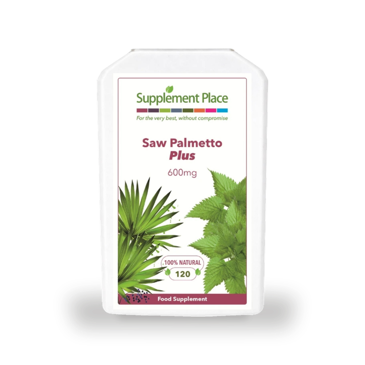 Supplement Place Saw Palmetto Plus | Saw Palmetto, Lycopene, Nettle | 120 Capsules