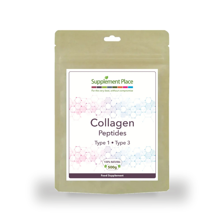 Supplement Place Pure Collagen Peptides Powder Type 1 and Type 2 | 500g