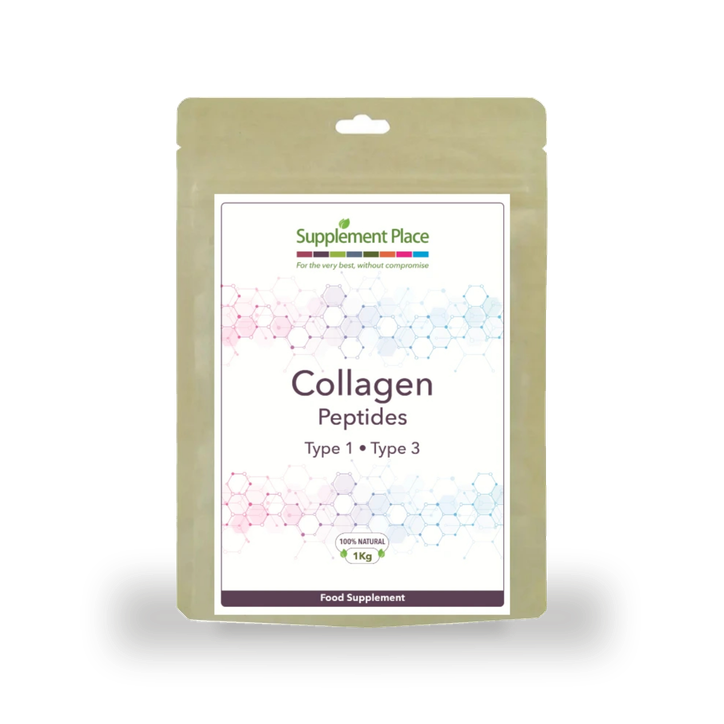 Supplement Place Pure Collagen Peptides Powder Type 1 and Type 2 | 1kg