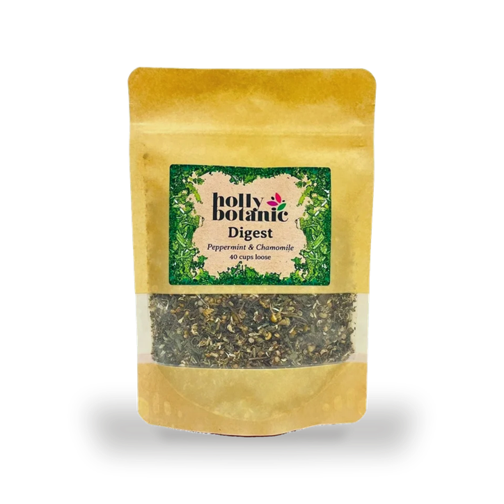 Holly Botanic Digest Tisane | Peppermint & Chamomile | 40 Cup Loose