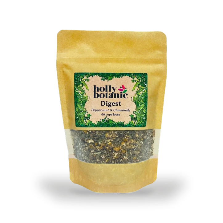 Holly Botanic Digest Tisane | Peppermint & Chamomile | 60 Cup Loose