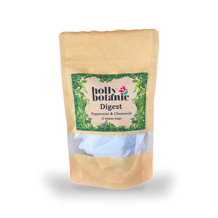 Holly Botanic Digest Tisane | Peppermint & Chamomile | 15 Tea Bags