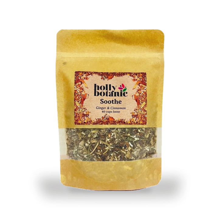 Holly Botanic Soothe Tisane | Ginger & Cinnamon | 40 Cup Loose