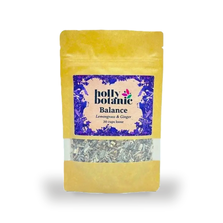 Holly Botanic Balance Tisane | Lemongrass & Ginger | 20 Cup Loose