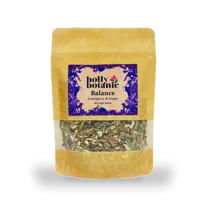 Holly Botanic Balance Tisane | Lemongrass & Ginger | 40 Cup Loose