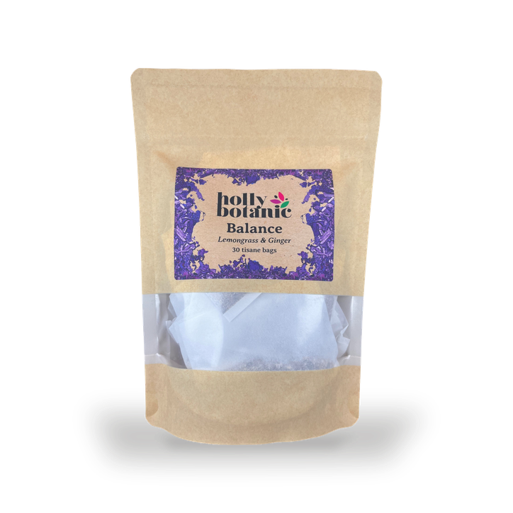 Holly Botanic Balance Tisane | Lemongrass & Ginger | 30 Tea Bags