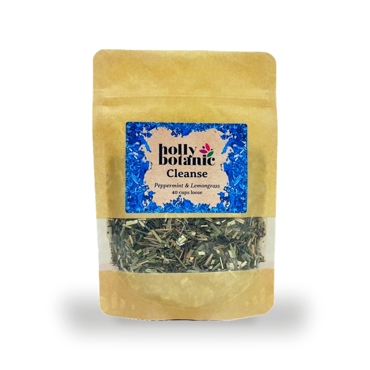 Holly Botanic Cleanse Tisane | Peppermint & Lemongrass | 40 Cup Loose