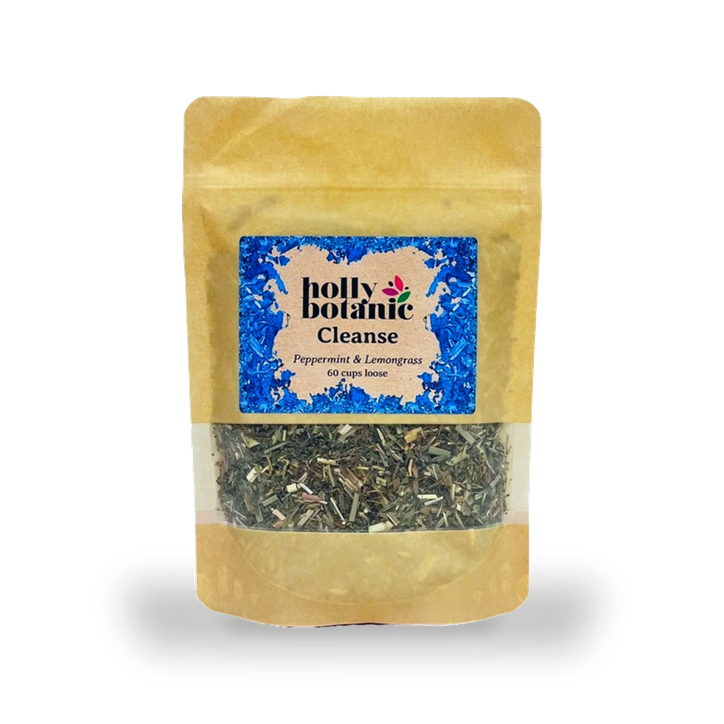 Holly Botanic Cleanse Tisane | Peppermint & Lemongrass | 60 Cup Loose