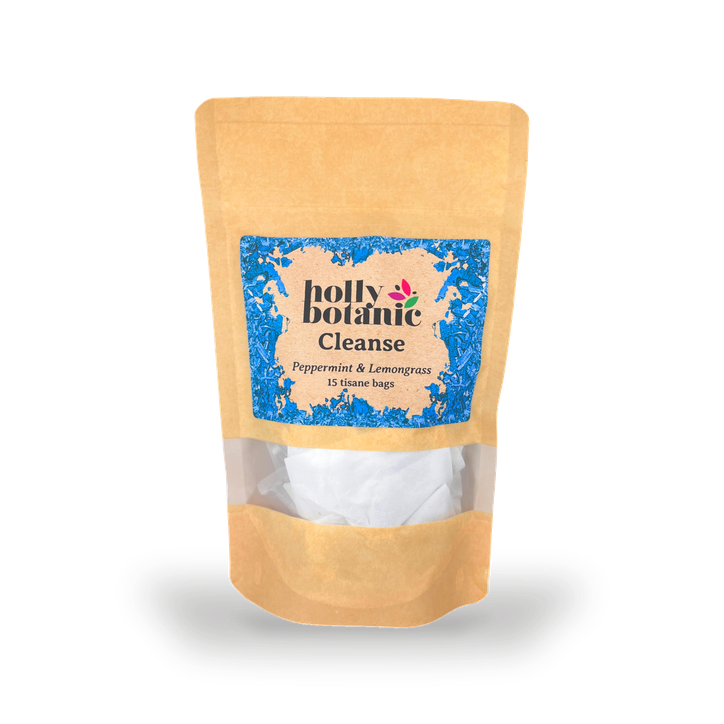 Holly Botanic Cleanse Tisane | Peppermint & Lemongrass | 15 Tea Bags