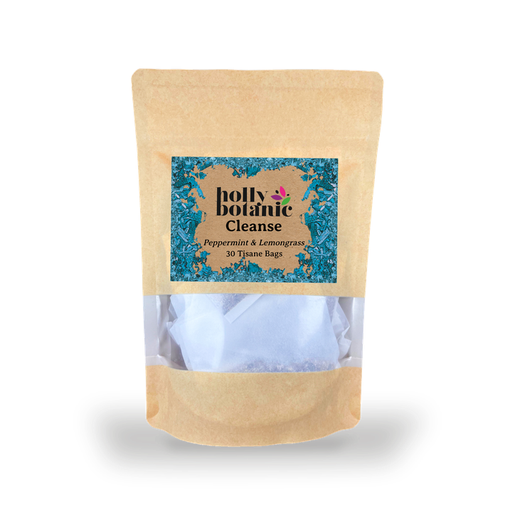 Holly Botanic Cleanse Tisane | Peppermint & Lemongrass | 30 Tea Bags
