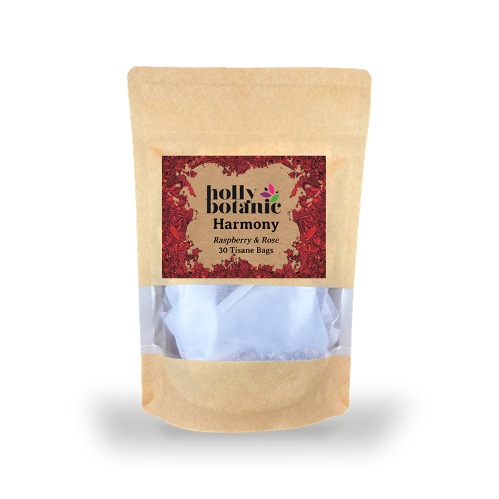 Holly Botanic Harmony Tisane | Rasperry & Rose | 30 Tea Bags