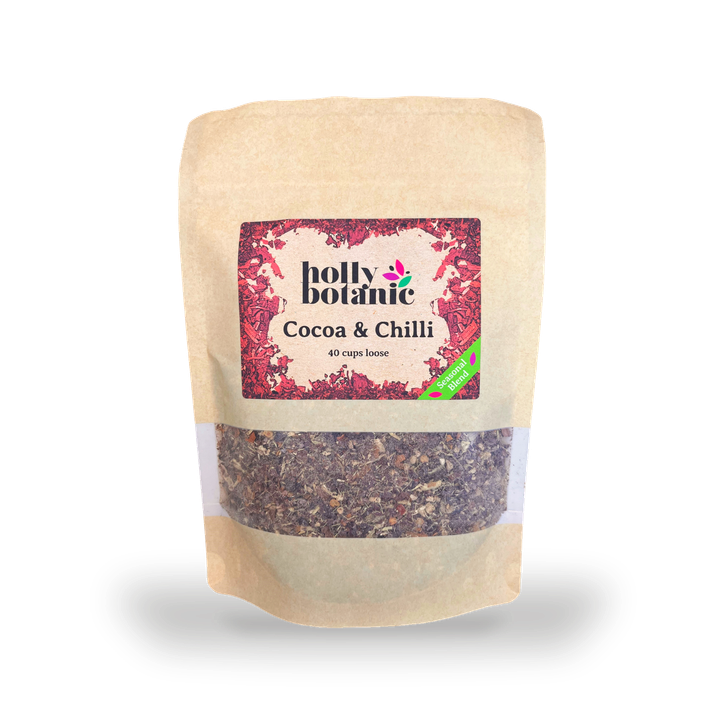 Holly Botanic Cocoa & Chilli Tisane | 40 Cup Loose