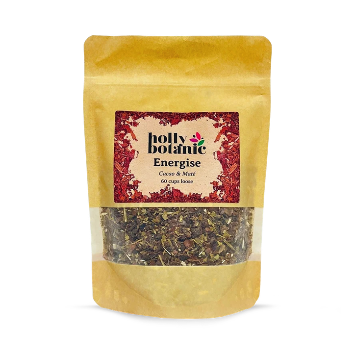 Holly Botanic Energise Tisane - Cacao & Maté - 60 Cup Loose