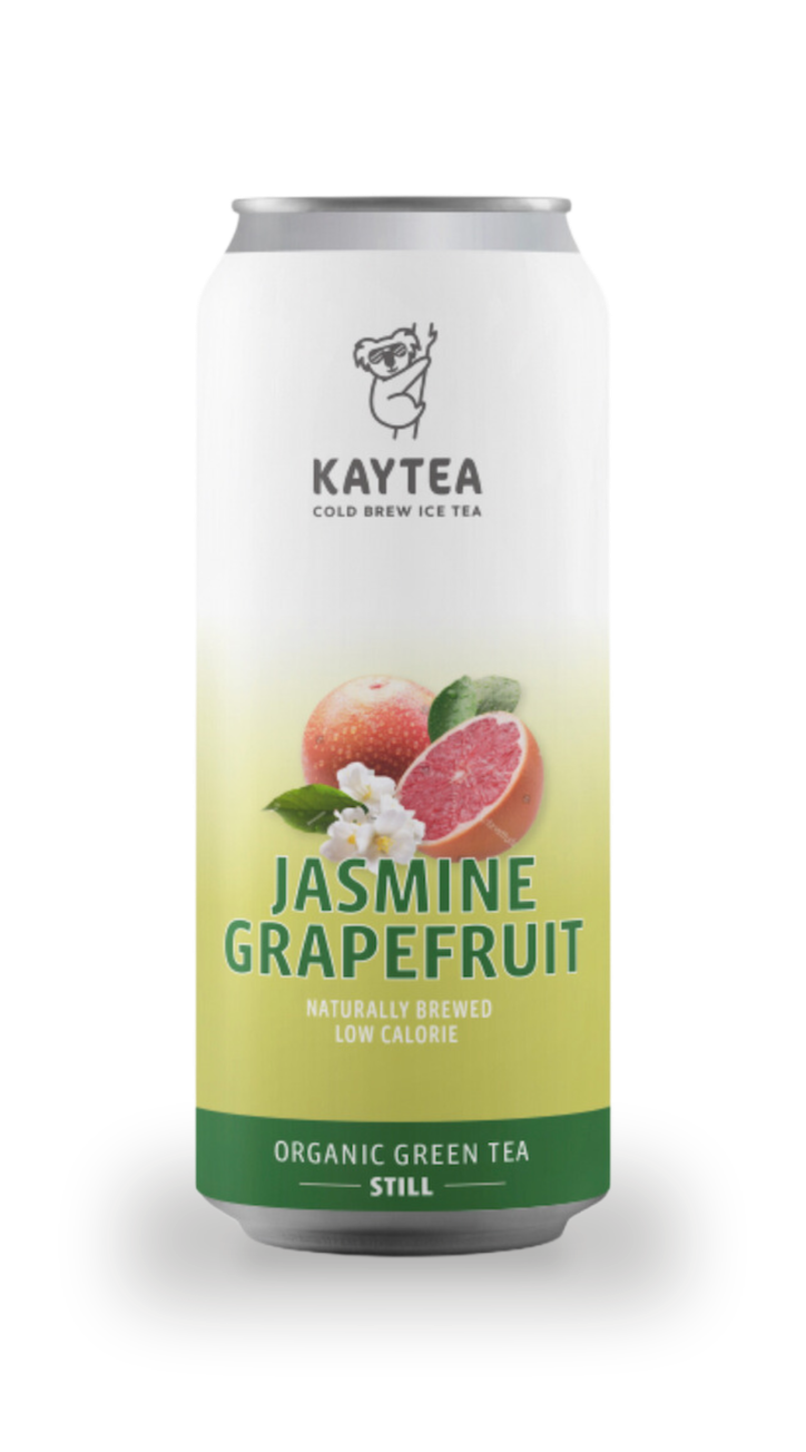 KAYTEA Organic Iced Tea Jasmine Grapefruit 12x330ml