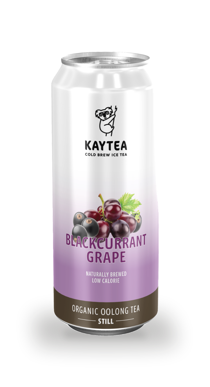 KAYTEA Iced Tea Blackcurrant Grape 12x330ml