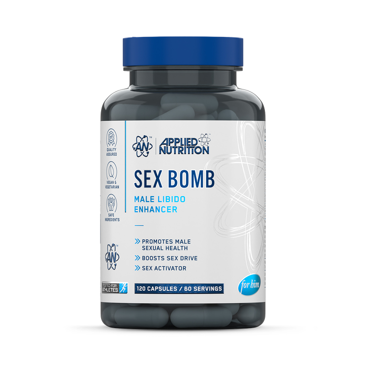 Applied Nutrition Sex Bomb Male Libido Enhancer - 120 Capsules