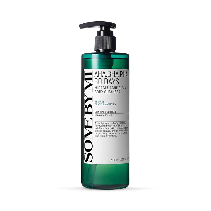 SOME BY MI AHA BHA PHA 30 Days Miracle Acne Clear Body Cleanser 400g