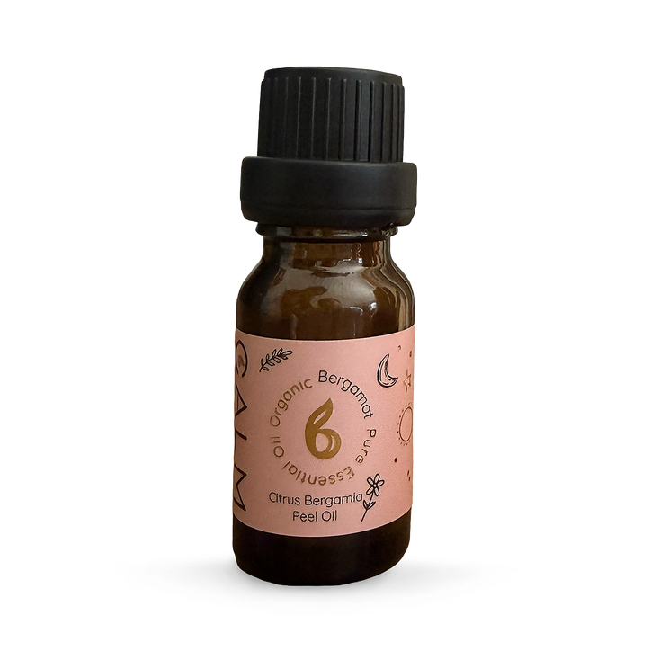 B Calm Bergamot Essential Oil 10ml - Organic – Uplifting Citrus Aromatherapy