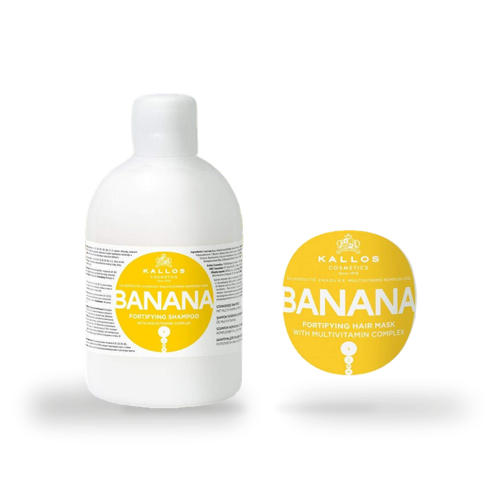 Kallos Cosmetics KJMN Banana Extract Fortifying Hair Mask 1L