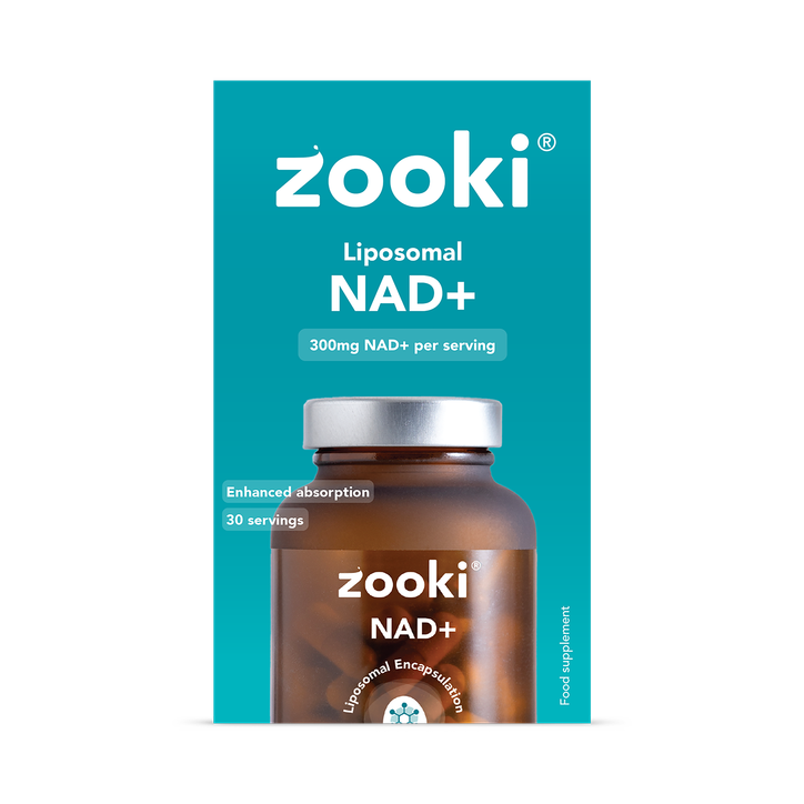 Zooki Liposomal NAD+ 300mg Capsules - 30 Day Supply 30 Capsules