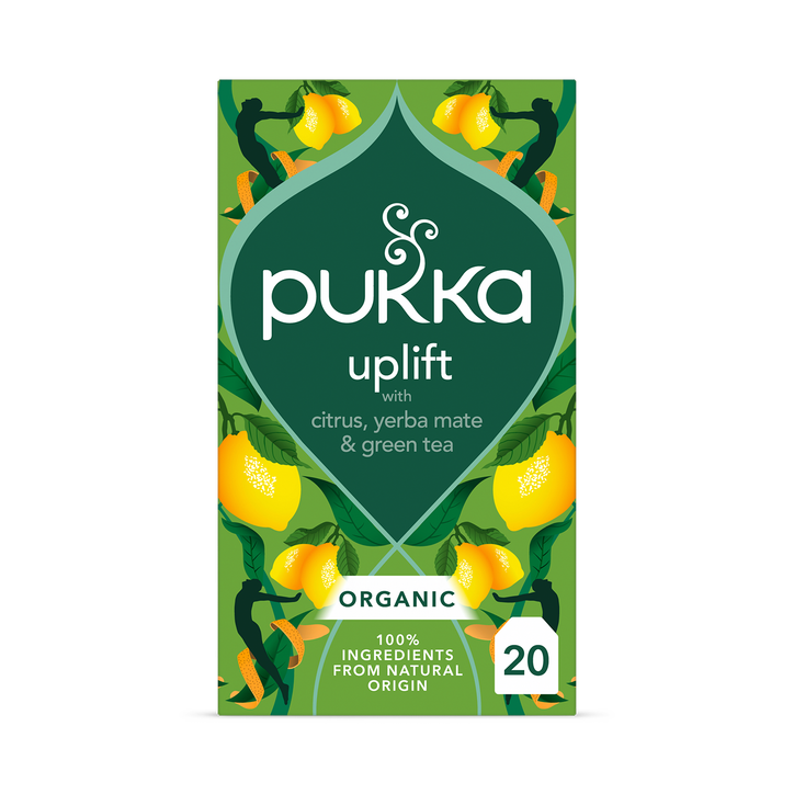 Pukka Uplift Citrus, Yerba & Green Tea 20 Sachets