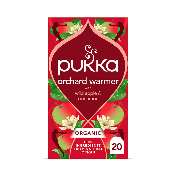 Pukka Orchard Warmer Wild Apple & Cinnamon Tea 20 Sachets