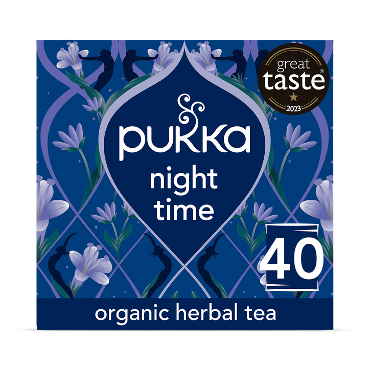 Pukka Night Time Chamomile, Lavender & Valerian Tea 40 Sachets
