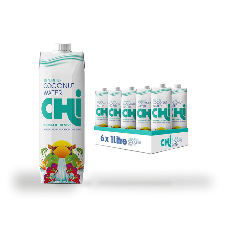 Chi Pure Coconut Water 6 x  1L