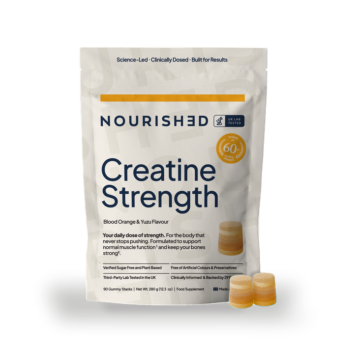 Nourished Creatine Strength Nutrient Stacks 90 Gummy