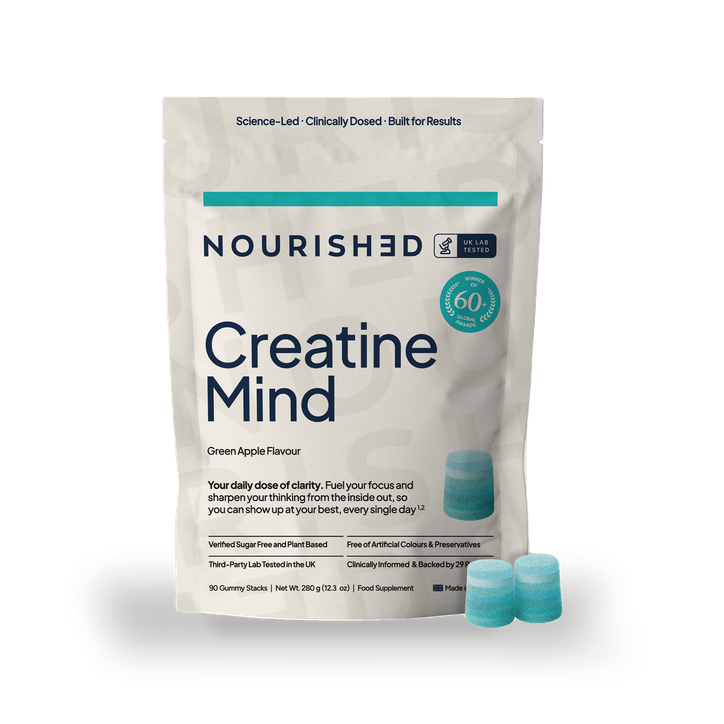 Nourished Creatine Mind Nutrient Stacks 90 Gummy