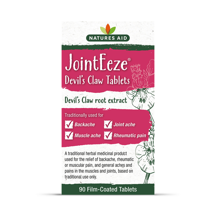 Natures Aid JointEeze 300mg Devils Claw tablets 300 mg 90 Tablets