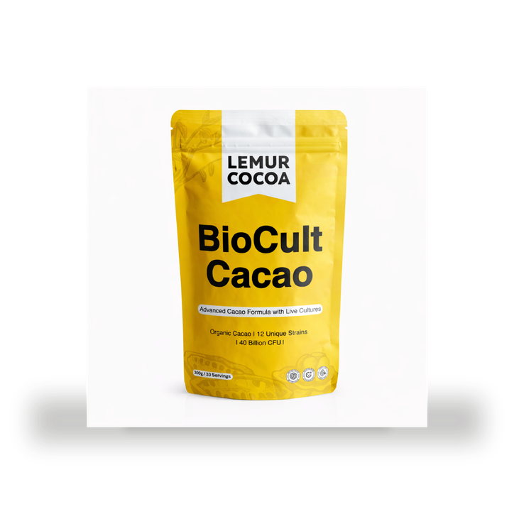 Lemur Cocoa BioCult Cacao_Organic Cacao Powder with Live Cultures 300g