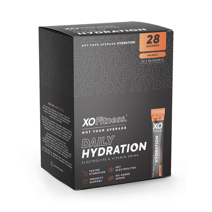 XO Fitness Hydration Sachets - 28 Pack - Mango