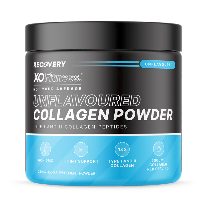 XO Fitness Unflavoured Collagen Powder - 40 Servings