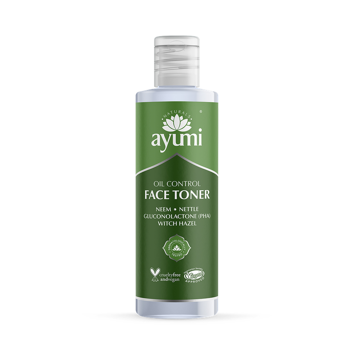 Neem & Tea Tree PHA Toner, Facial Toner for Oily Skin with Witch Hazel, Balancing and Clarifying Formula 150ml