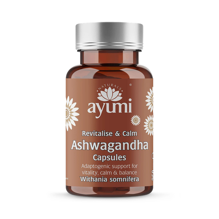 Ashwagandha Vegan Capsules, Natural Stress and Energy Support | High Potency 60 Capsules