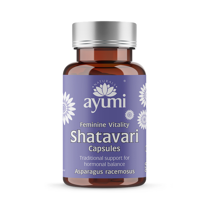 Shatavari Vegan Capsules, Hormonal Balance and Female Wellness | High Potency 60 Capsules