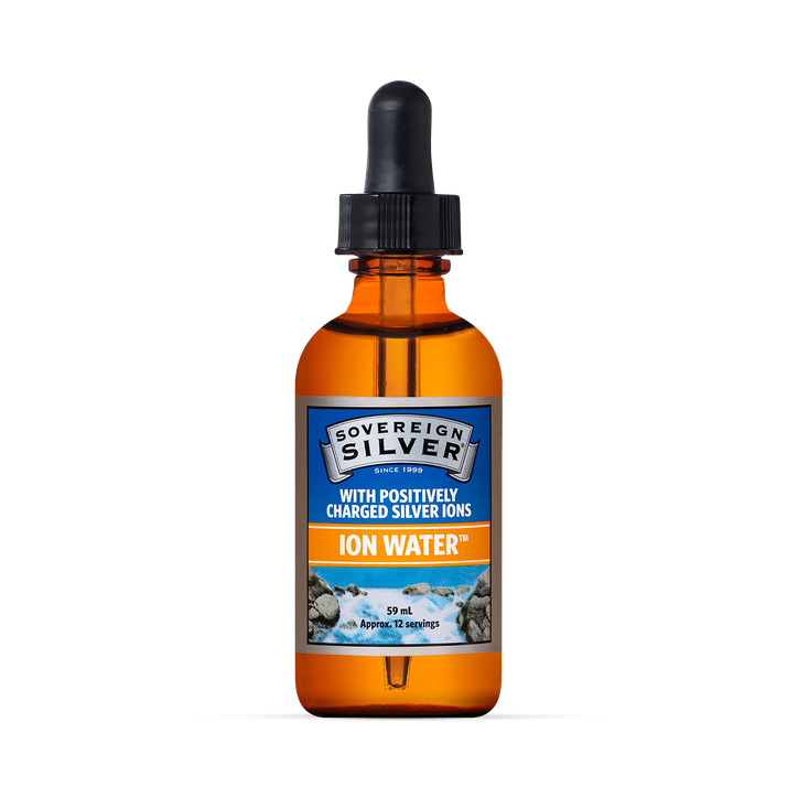 Sovereign Silver Ion Water- 59ml Dropper Top