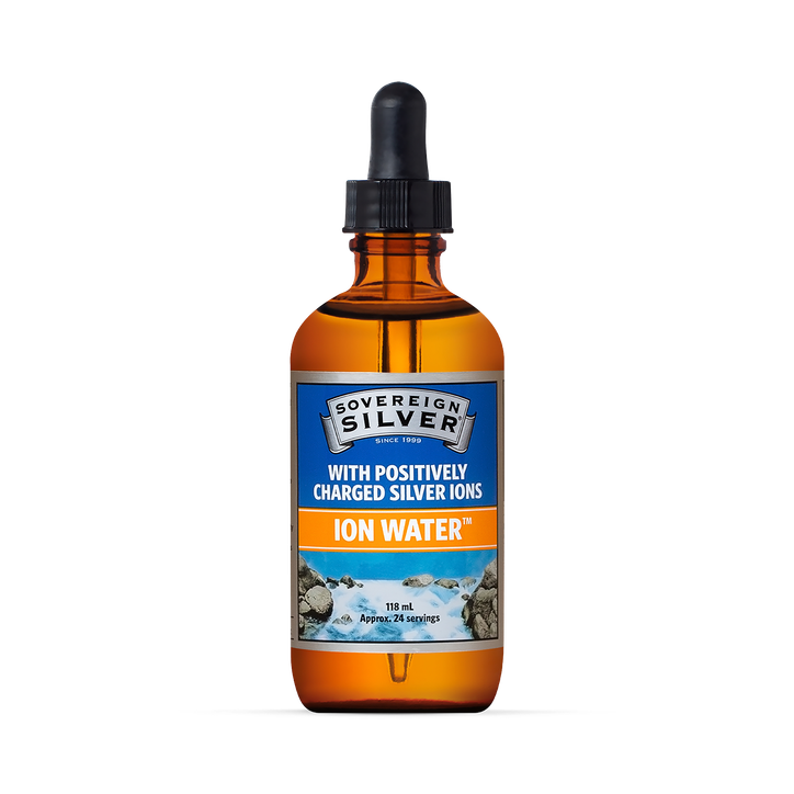 Sovereign Silver Ion Water - 118ml Dropper Top