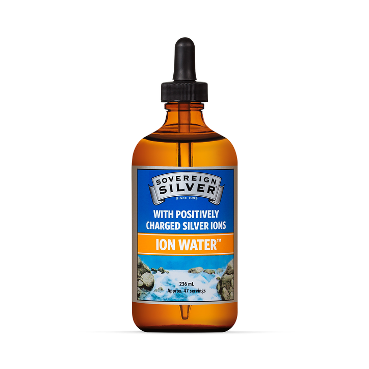 Sovereign Silver Ion Water - 236ml Dropper Top