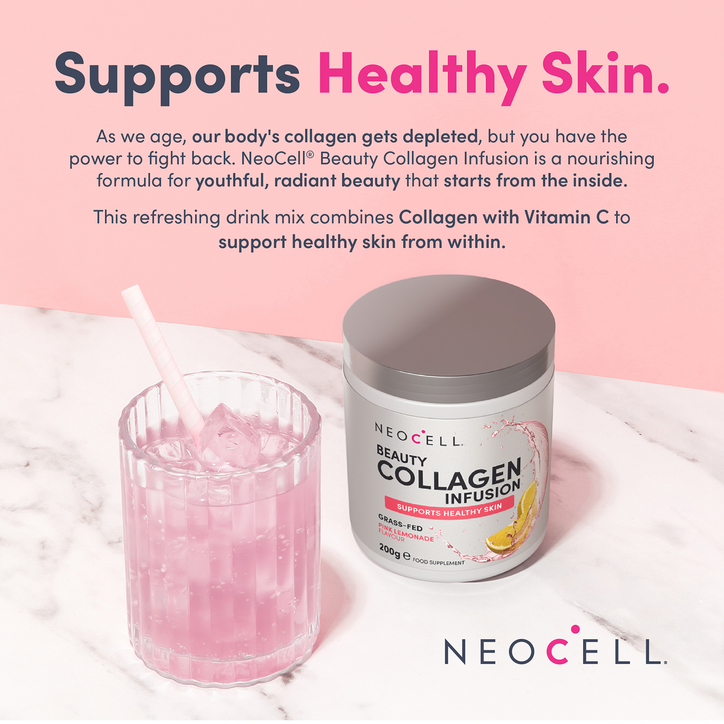 Neocell Beauty Collagen Infusion - Pink Lemonade 200g Powder image 3