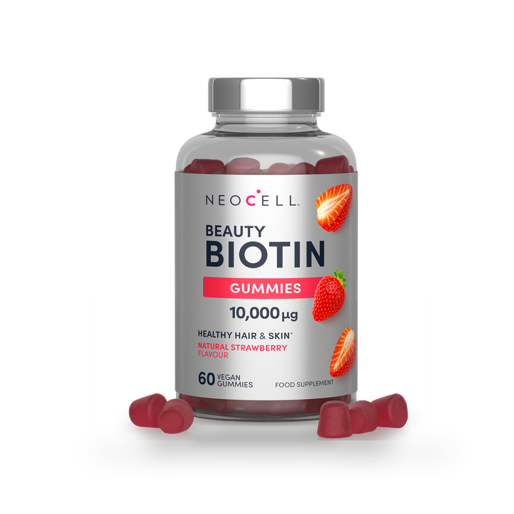 Neocell Beauty Biotin 10,000ug 60 Vegan Gummies