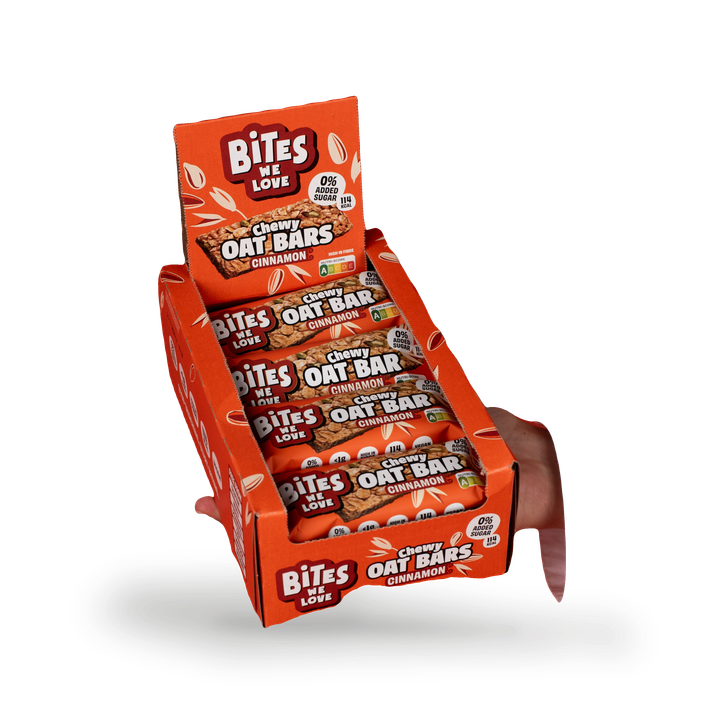 BitesWeLove Chewy Oat Bar Cinnamon Roll 16*30g