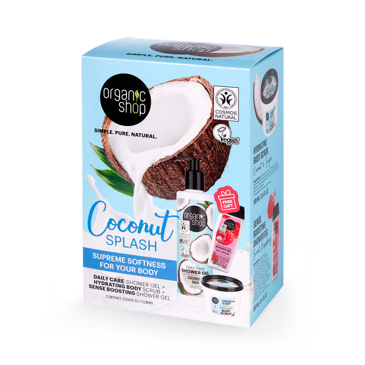 Organic Shop Coconut Splash Body Care Gift Set 280ml/100ml