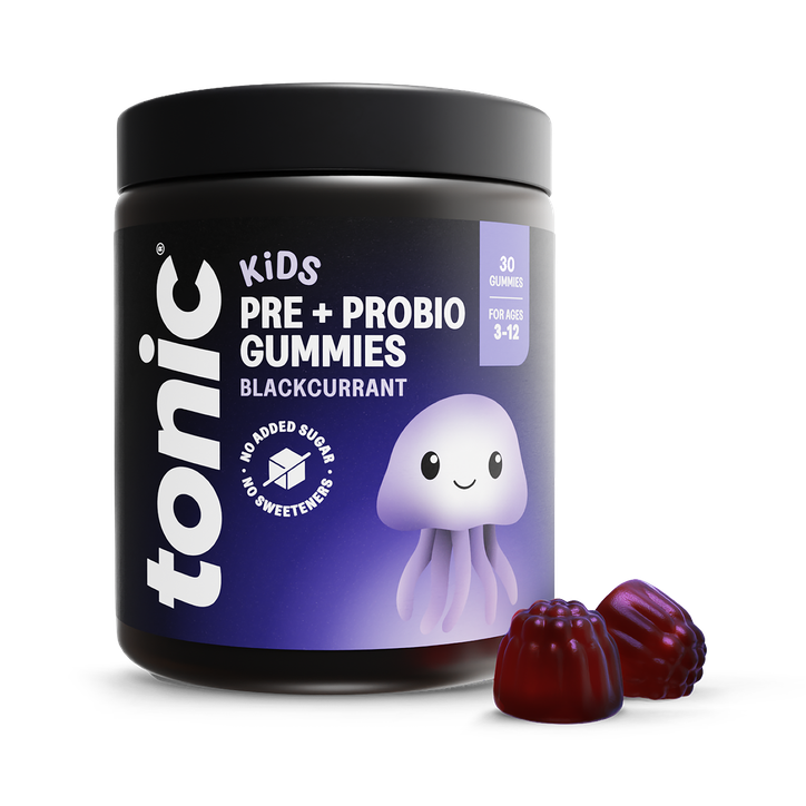 Tonic Kids Pre+ProBio Gummies Blackcurrant 30 Gummies