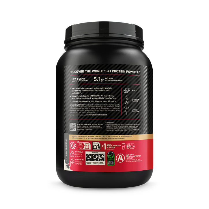 Optimum Nutrition Gold Standard Whey Protein Double Rich Chocolate 775g image 2