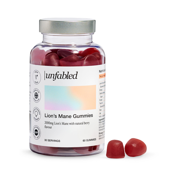 Unfabled Lion's Mane Gummies - 60 Gummies