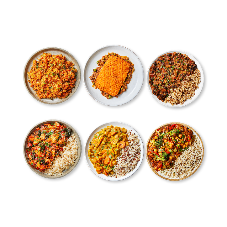 14 Major Allergen-Free Meal Bundle Pack Of 6