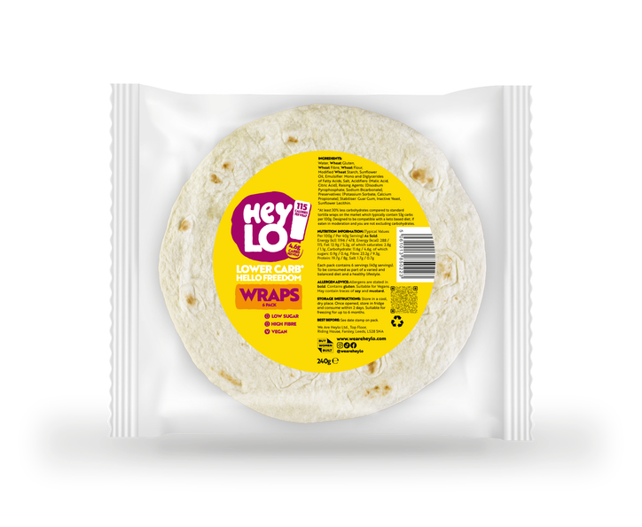 Low-Carb Wraps | Pack of 2 x 6 x 40g
