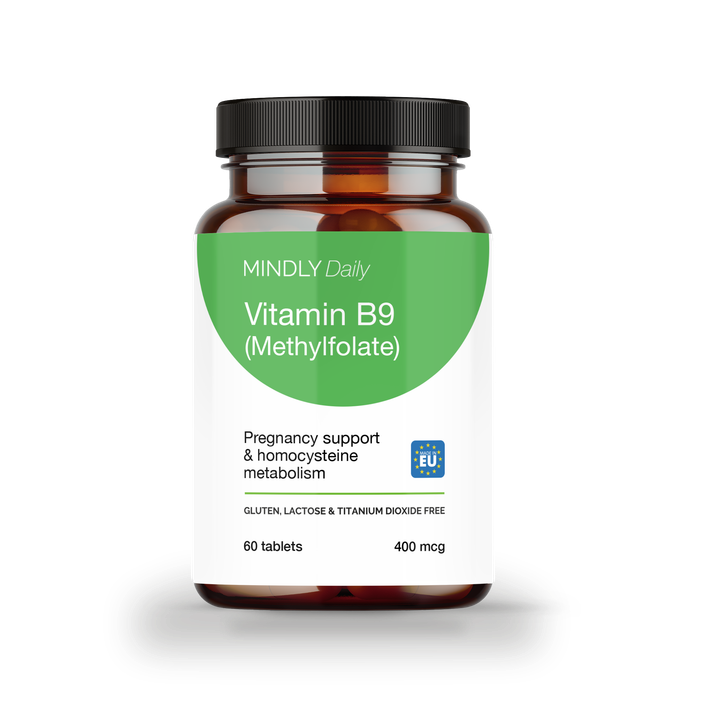Vitamin B9 (Methylfolate) 400mcg  60 tablets